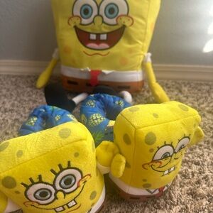 SpongeBob SquarePants Plush and slippers Set